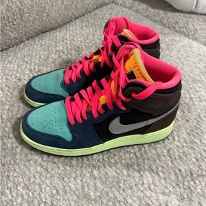 Nike Air Jordan 1 Retro OG Tokyo Bio Hack High-Top Sneakers 6.5Y